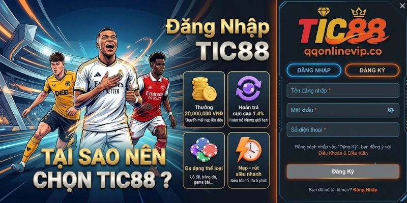 Hướng Dẫn Đăng Nhập TIC88 Để Trải Nghiệm Giải Trí